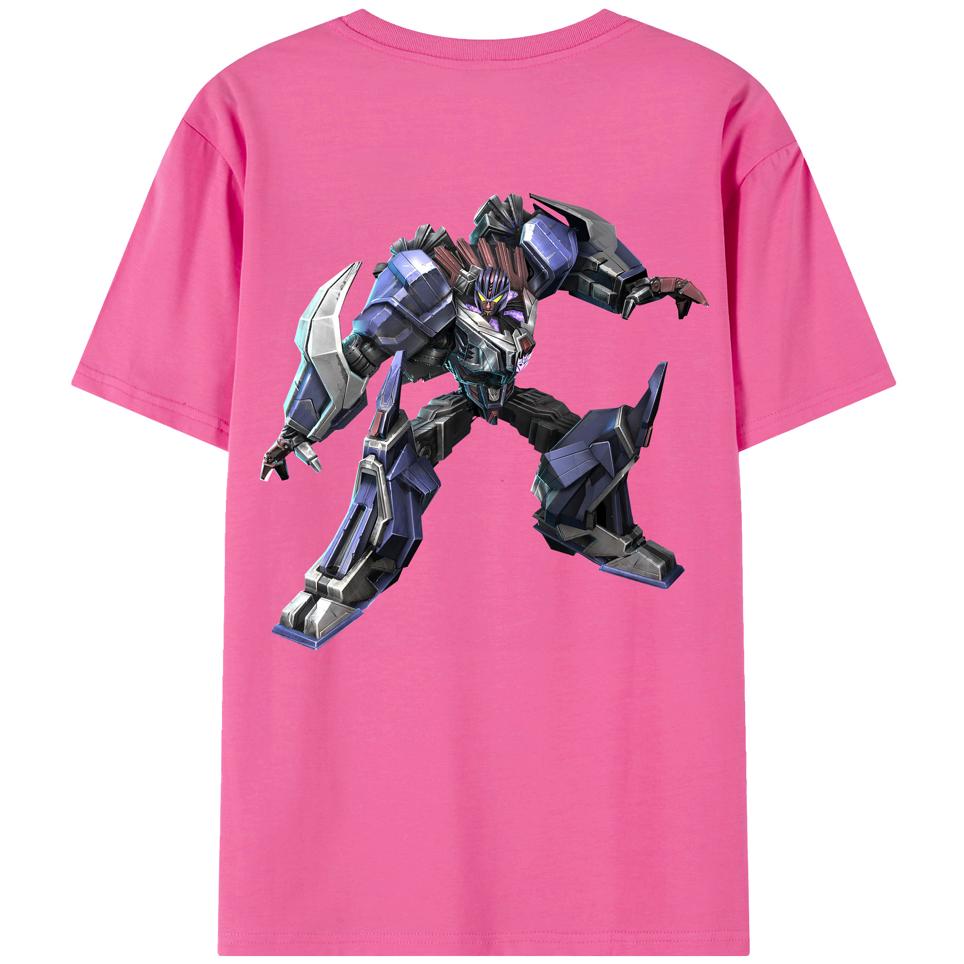 （画像用） Transformers トランスフォーマー レディース半袖Tシャツ(バックプリント)